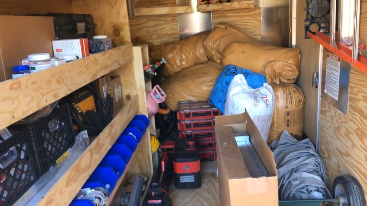 Top Gun's 6x12 HVAC Install Trailer (with Everything)