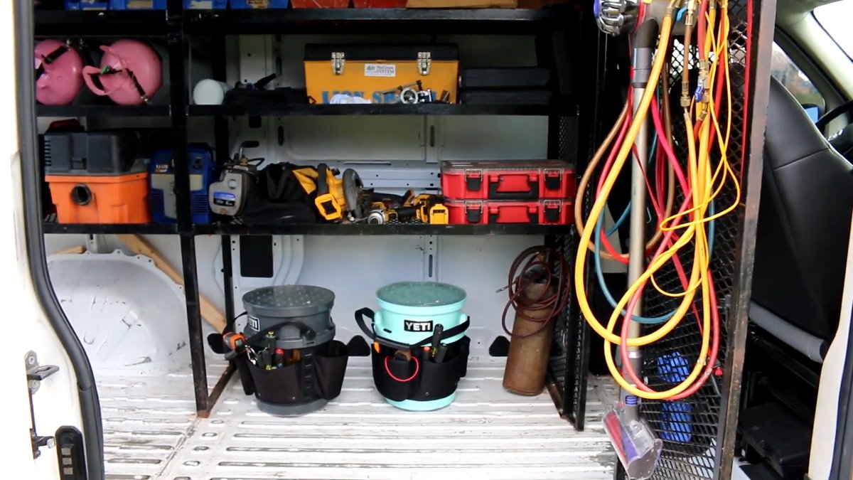 HVAC Johnnie's Simple Ram Promaster Setup